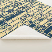 Couverture Sherpa Texture d'un mur en brique. Design élégant de papi (3/4)