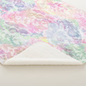 Couverture Sherpa Texture géométrique classique modèle moderne répét (3/4)