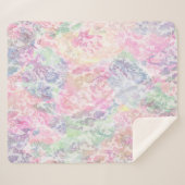 Couverture Sherpa Texture géométrique classique modèle moderne répét (Devant (Horizontal))