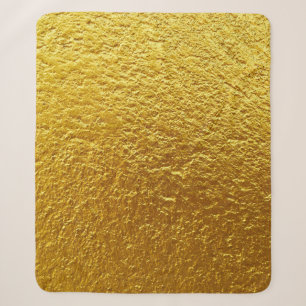 Couverture Sherpa Texture murale or design abstrait, antique, antiqu