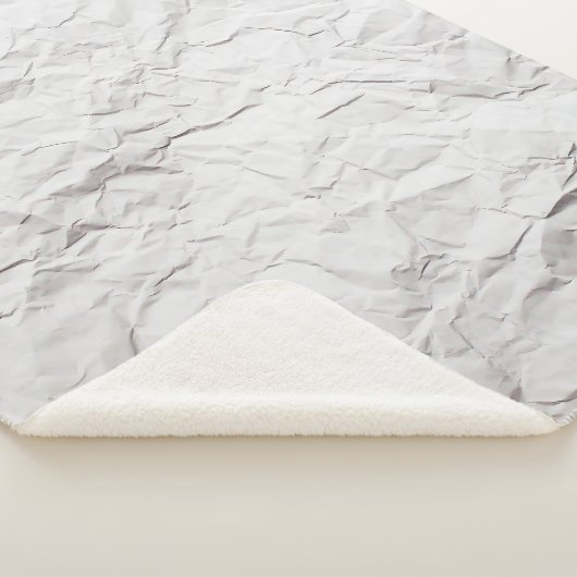 Couverture Sherpa Texture papier recouverte (3/4)