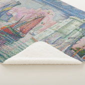 Couverture Sherpa The Bonaventure Pine, Oil Painting, Paul Signac (3/4)