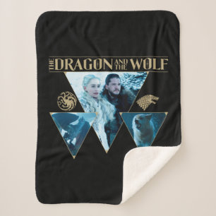 Couverture Sherpa The Dragon and The Wolf Daenerys & Jon Graphic