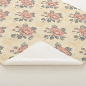 Couverture Sherpa The essence of blooming grace pattern (3/4)