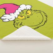 Couverture Sherpa The Grinch in Pink Santa Hat (3/4)