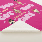 Couverture Sherpa The Muses - You Got This Girl Sherpa Blanket (3/4)