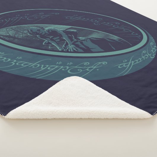 Couverture Sherpa THE ONE RING™ GOLLUM™ Graphic (3/4)