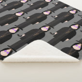 Couverture Sherpa The Prince of Darkness – Patterned Sherpa Blanket (3/4)