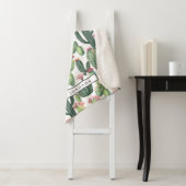 Couverture Sherpa Thème Cacti Desert Personnalisé (En situation)