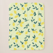 Couverture Sherpa Thème Citron (Devant)