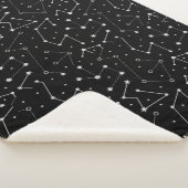 Couverture Sherpa Thème Lune céleste (3/4)