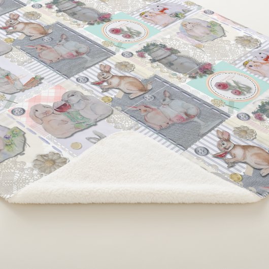 Couverture Sherpa Thème Pipa & Marlow (3/4)