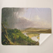 Couverture Sherpa Thomas Cole The Oxbow The Connecticut River (Devant (Horizontal))