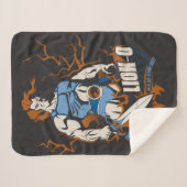 Couverture Sherpa ThunderCats | Lion-O Graphique électrique (Devant (Horizontal))