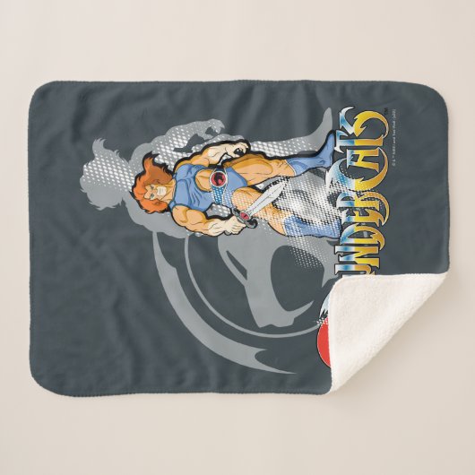 Couverture Sherpa ThunderCats | Lion-O Halfttone Shadow Graphic (Devant (Horizontal))