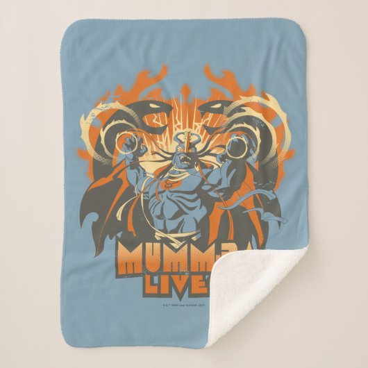 Couverture Sherpa ThunderCats | Mumm-Ra Vit (Devant)