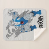 Couverture Sherpa ThunderCats | Panthro Character Graphic (Devant (Horizontal))