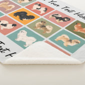 Couverture Sherpa Tibétain Spaniel Sherpa Blanket (3/4)