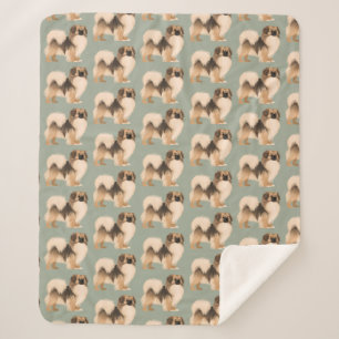 Couverture Sherpa Tibétain Spaniel Sherpa Blanket