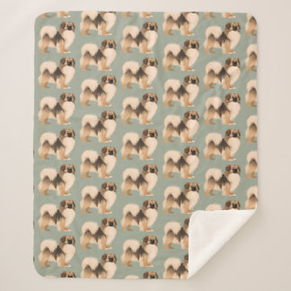 Couverture Sherpa Tibétain Spaniel Sherpa Blanket