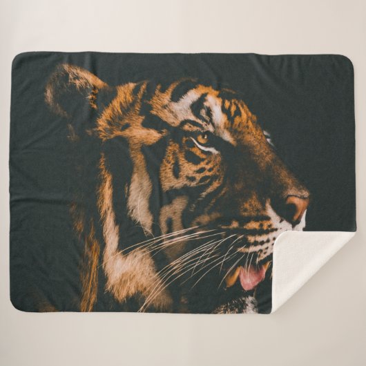 COUVERTURE SHERPA TIGER MAJESTIQUE (Devant (Horizontal))
