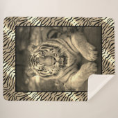 Couverture Sherpa Tiger Sherpa Blanket (Devant (Horizontal))