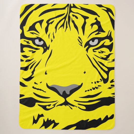 Couverture Sherpa Tigre (Devant)