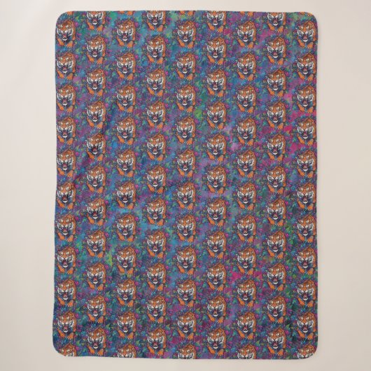 Couverture Sherpa Tigre (Devant)