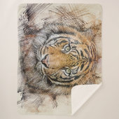 Couverture Sherpa Tigre (Devant)