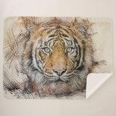 Couverture Sherpa Tigre (Devant (Horizontal))