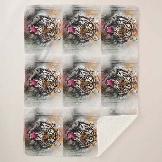 Couverture Sherpa Tigres (Devant)