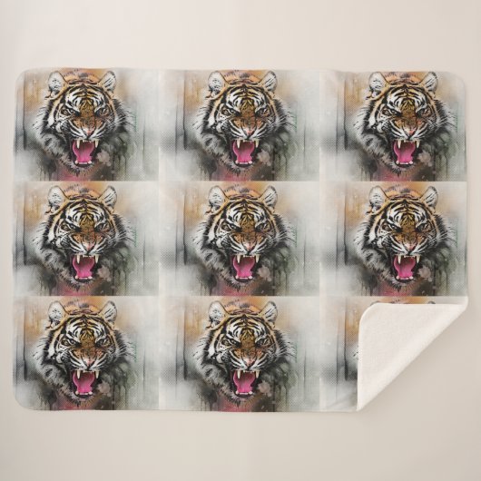 Couverture Sherpa Tigres (Devant (Horizontal))