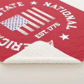 Couverture Sherpa Timbre circulaire American State National Est 1776 (3/4)