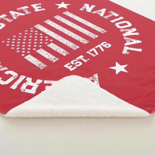 Couverture Sherpa Timbre circulaire American State National Est 1776 (3/4)