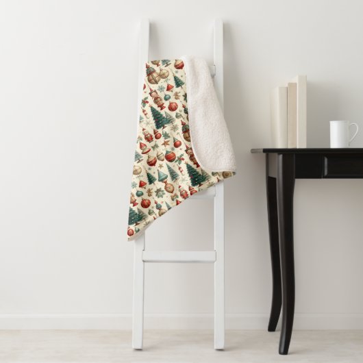 Couverture Sherpa Timeless Christmas Toys (En situation)