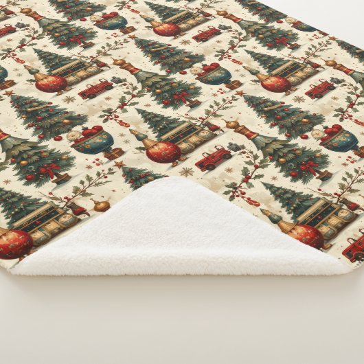 Couverture Sherpa Timeless Christmas Vibes (3/4)