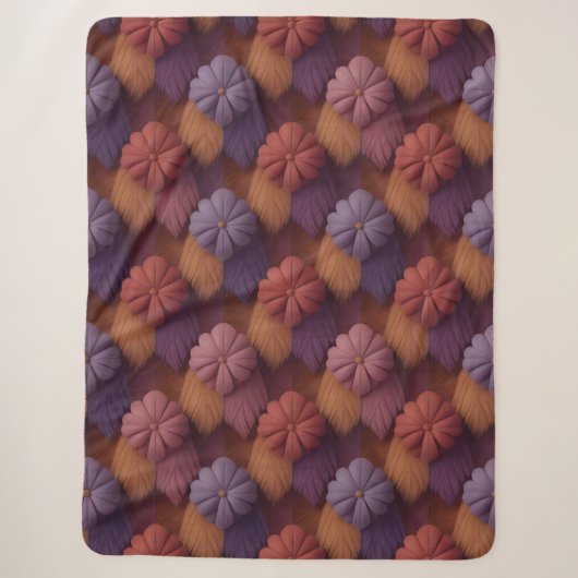 Couverture Sherpa Tissage de fourrure Barong (Devant)