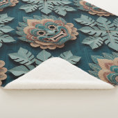 Couverture Sherpa Tissage d'ombres Barong (3/4)