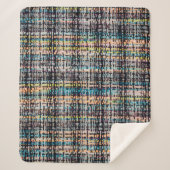 Couverture Sherpa Tissu de tissu de boucle texture arrière - plan (Devant)