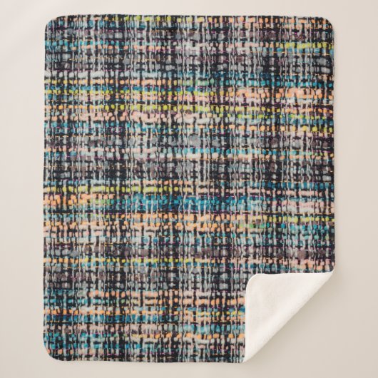 Couverture Sherpa Tissu de tissu de boucle texture arrière - plan (Devant)