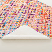 Couverture Sherpa Tissu tissé tisser un fil large (3/4)