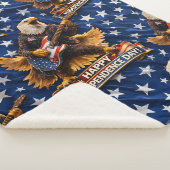 Couverture Sherpa Title rock in American Eagle happy Independence Da (3/4)