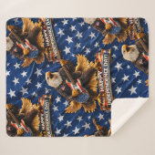 Couverture Sherpa Title rock in American Eagle happy Independence Da (Devant (Horizontal))