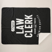 Couverture Sherpa Titre du poste du légiste Cadeau (Devant (Horizontal))