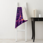 Couverture Sherpa Toile cosmique (En situation)