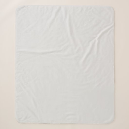 Couverture Sherpa Toile étirée (Devant)
