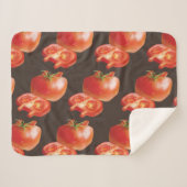 Couverture Sherpa Tomate fraîche (Devant (Horizontal))