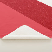 Couverture Sherpa Tomato Red Split Sherpa Blanket – Customizable (3/4)
