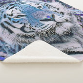 Couverture Sherpa Toony Tiger bleu (3/4)