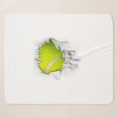 Couverture Sherpa Torn Tennis Sherpa Blanket (Devant (Horizontal))